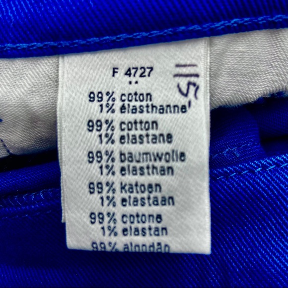 Lacoste Men’s Straight Leg Blue Jeans - Picture 5 of 6